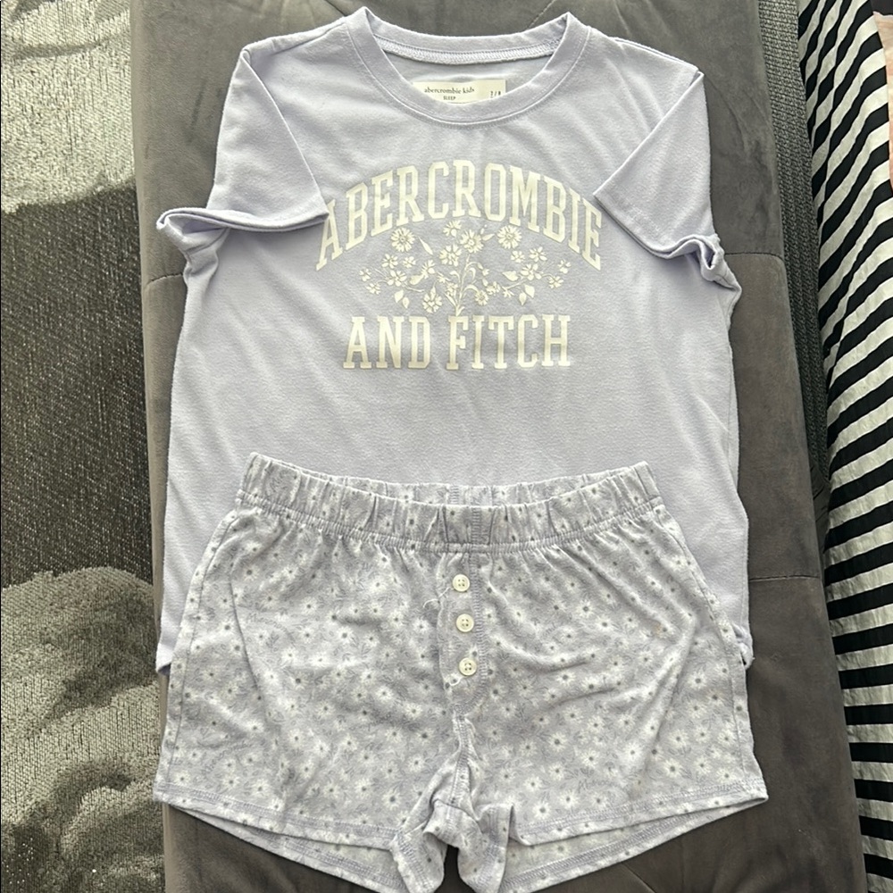 Abercrombie & Fitch Kids Pajama Set - Light Purple